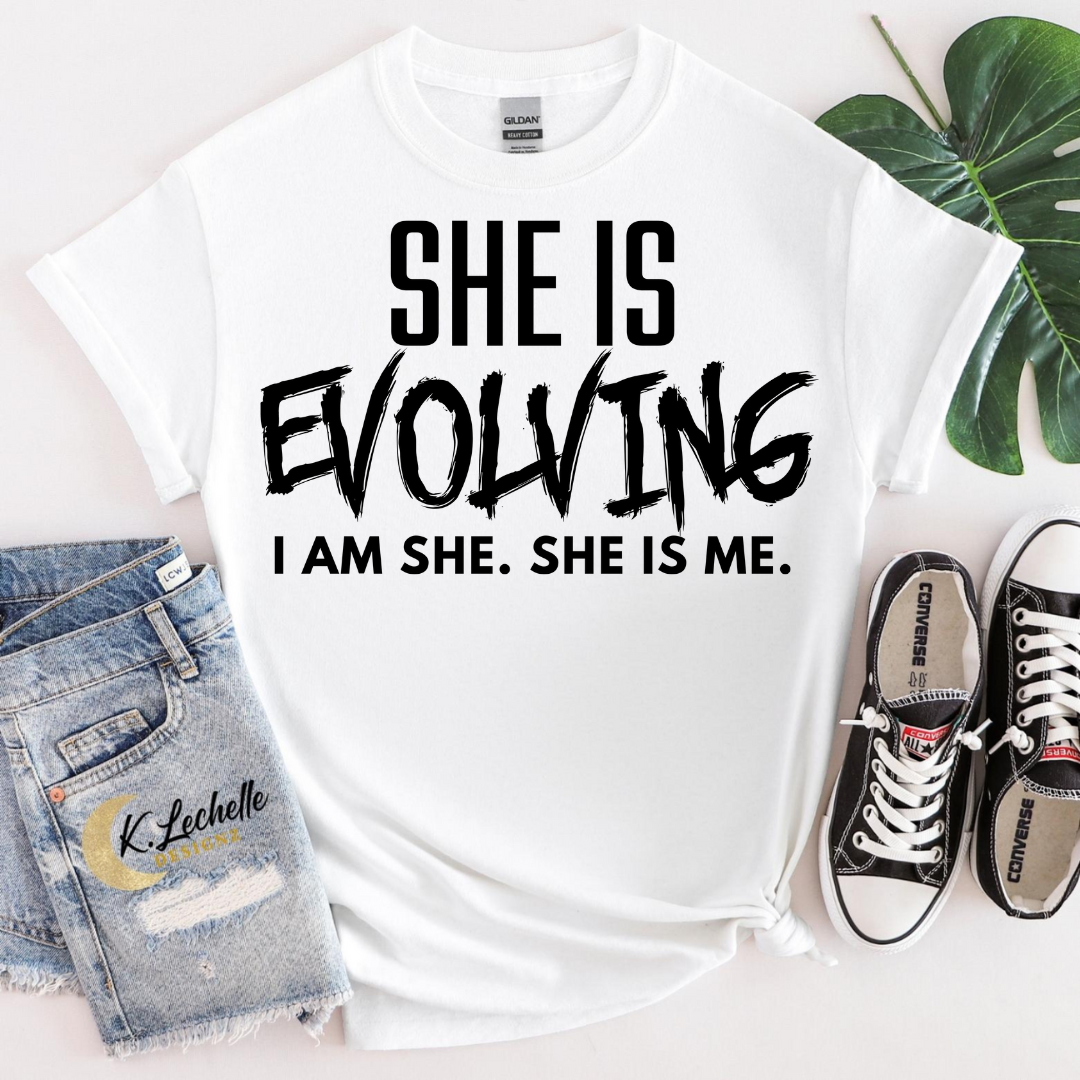She is evolving Shirt