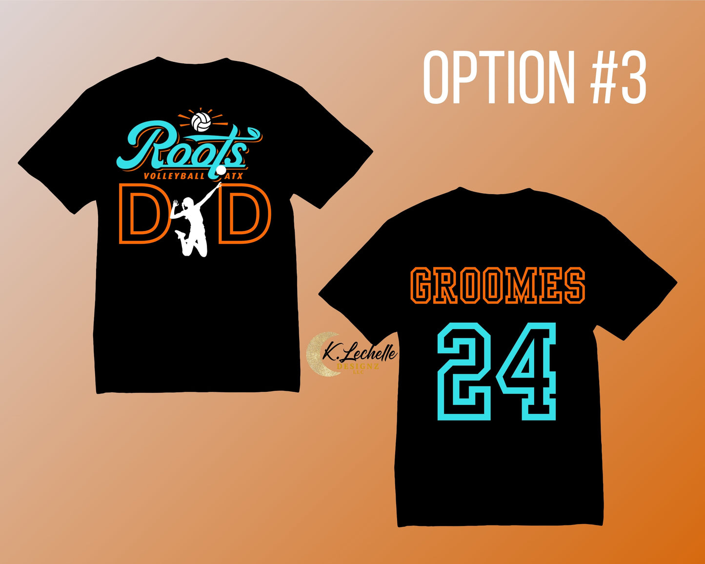 Roots DAD Volleyball T-Shirt