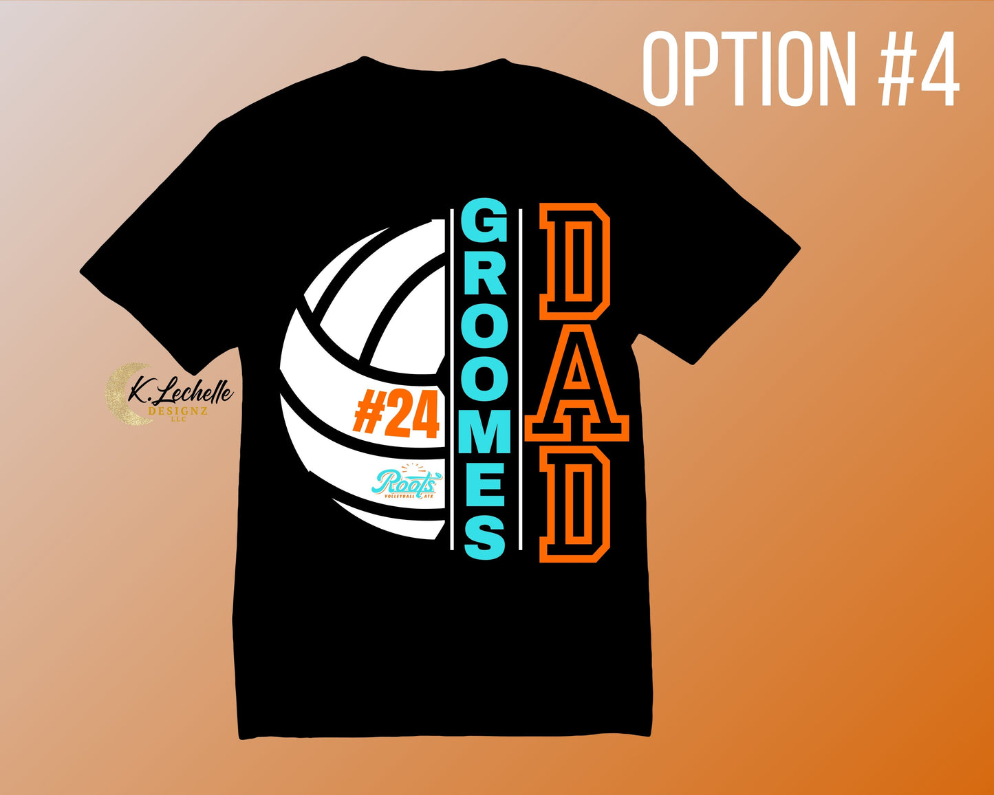 Roots DAD Volleyball T-Shirt