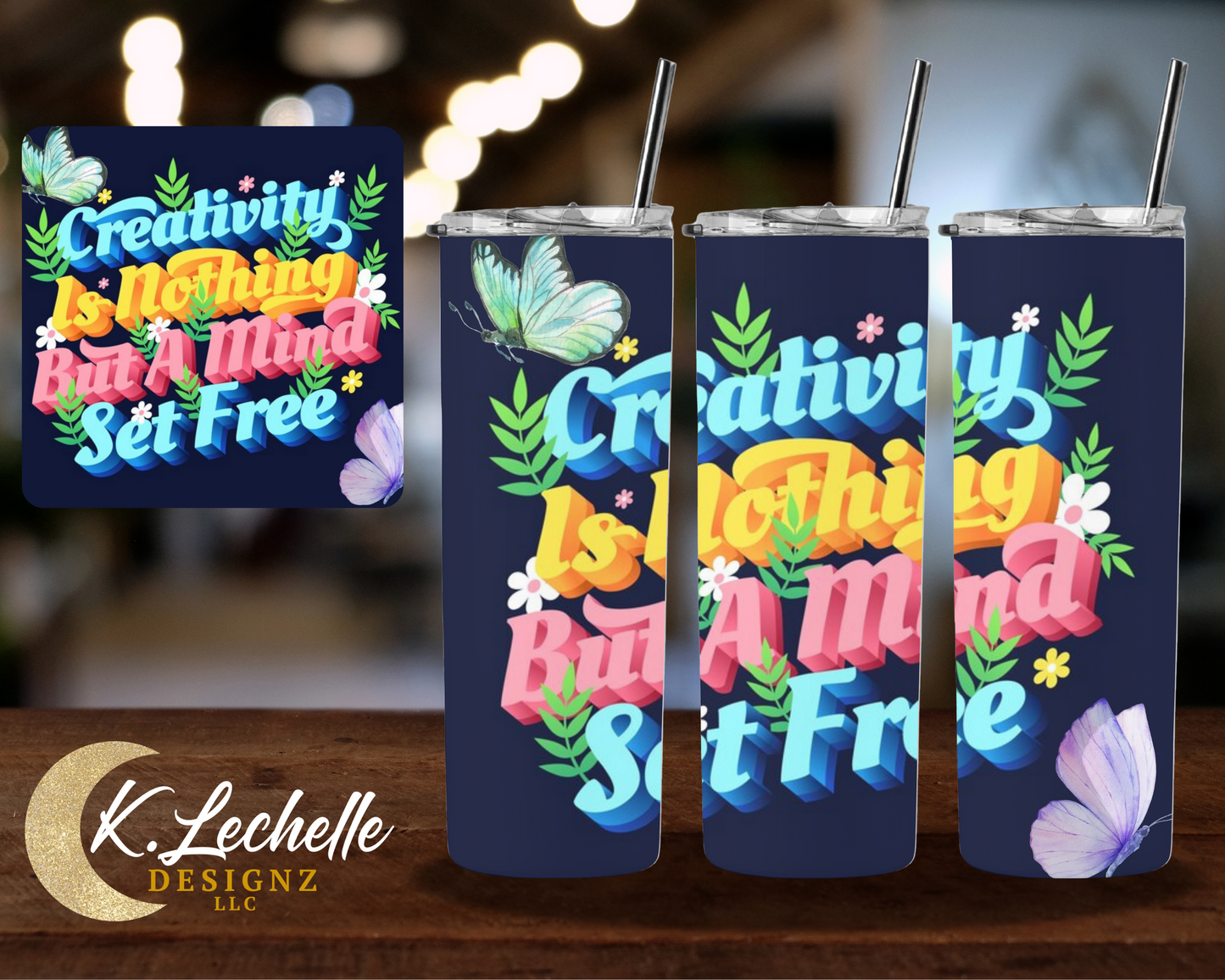 Set free Stainless Steel Tumbler