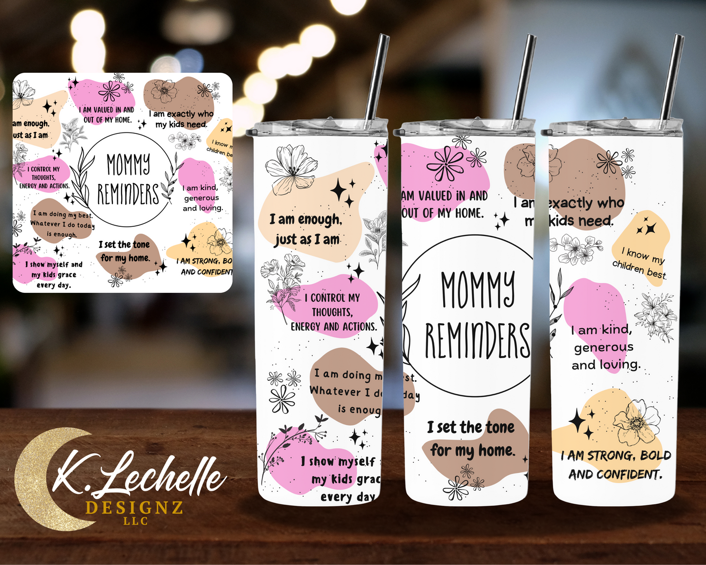 Mommy reminders Stainless Steel Tumbler