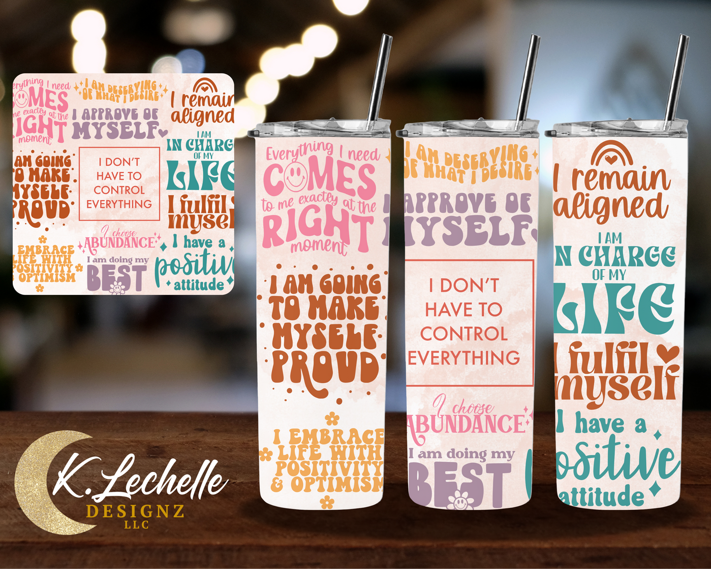 I am going to make myself proud Stainless Steel Tumbler