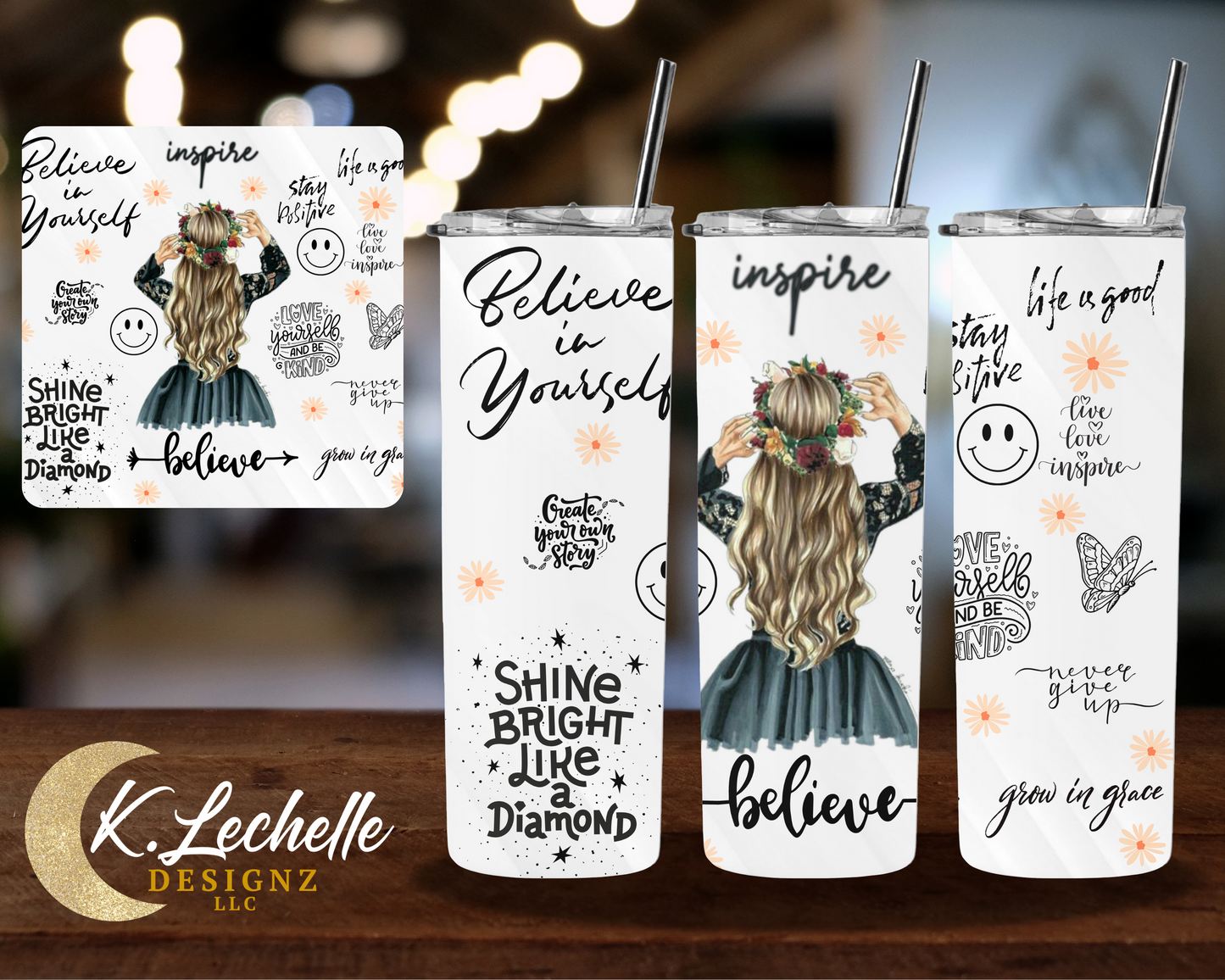 Believer in yourself Stainless Steel Tumbler