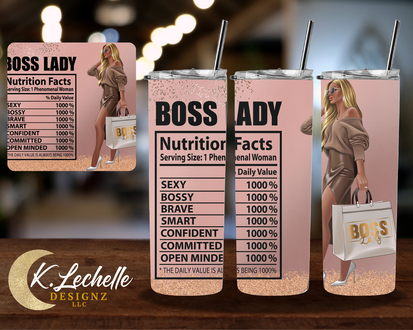 Boss lady Stainless Steel Tumbler