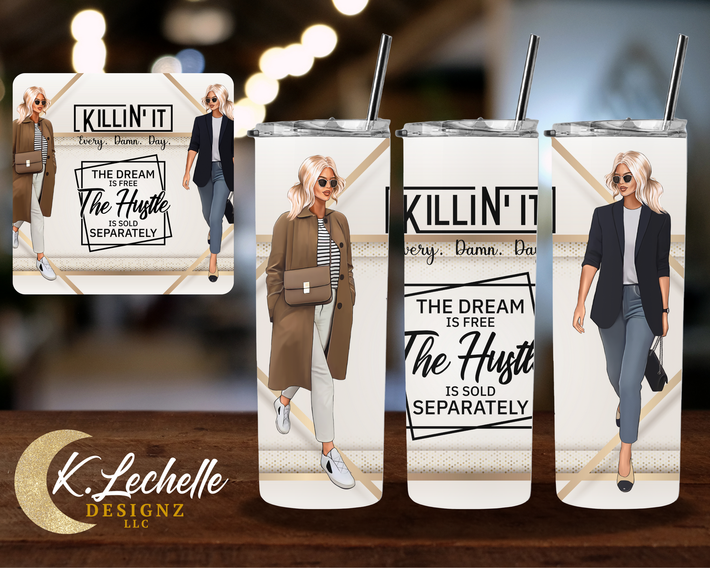 The hustle Stainless Steel Tumbler
