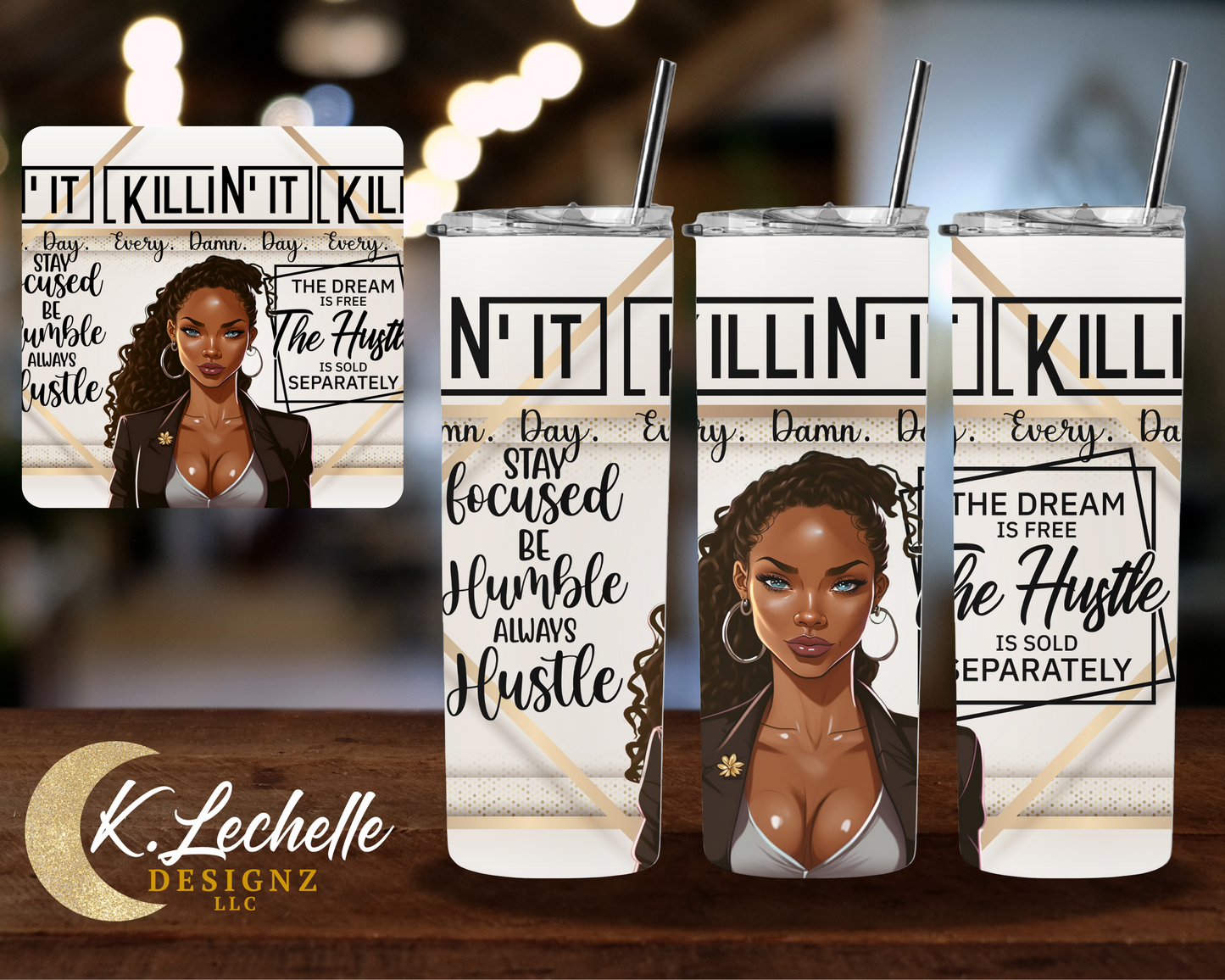 The hustle Stainless Steel Tumbler