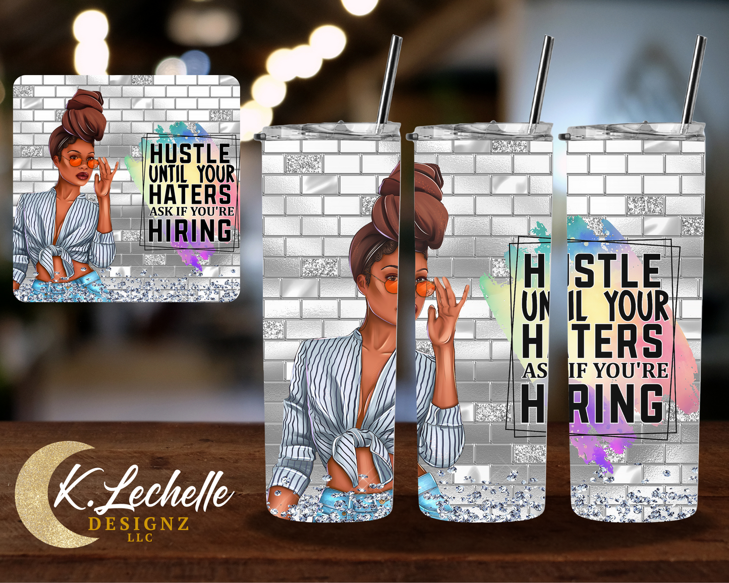 Hustle Stainless Steel Tumbler