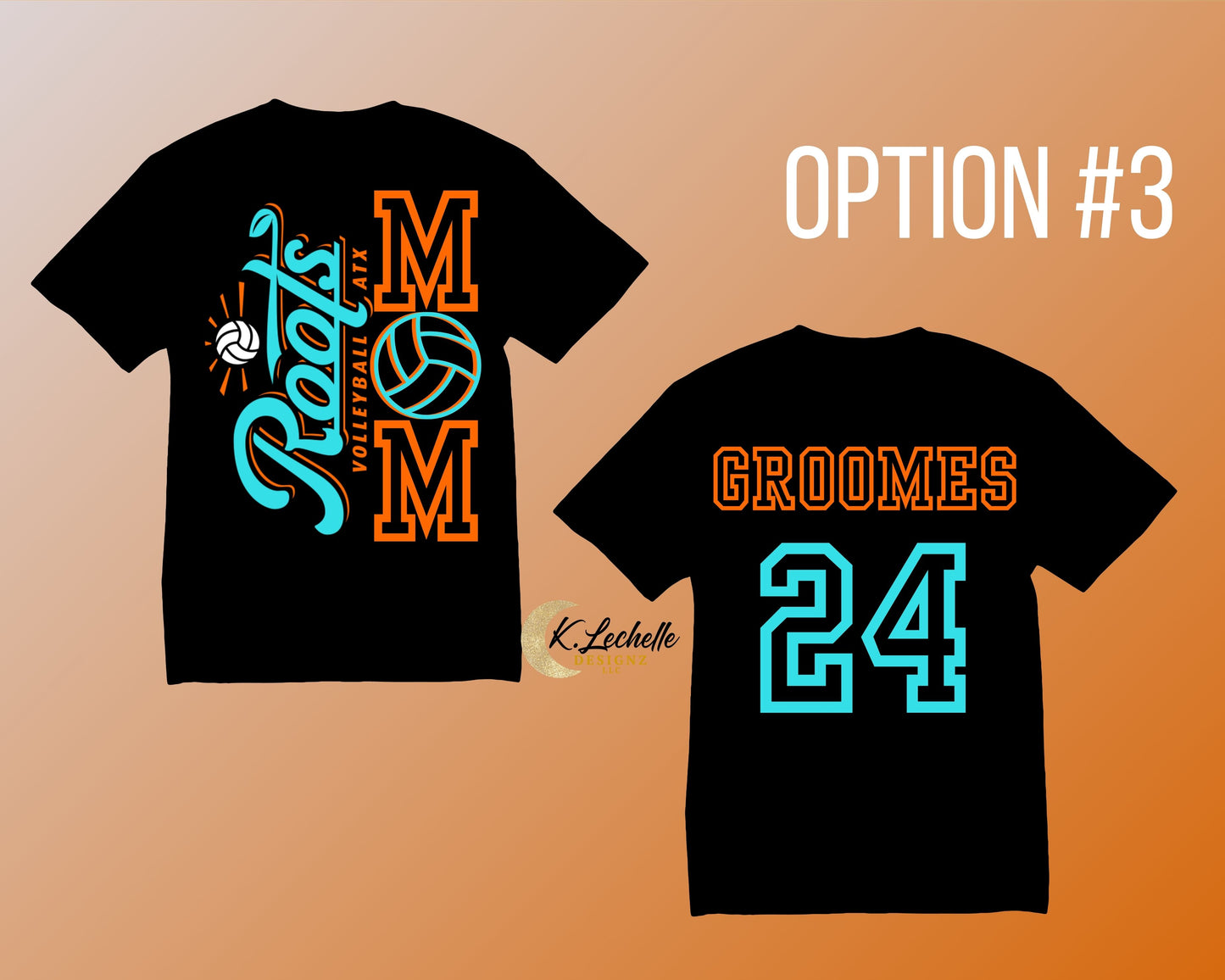 Roots MOM Volleyball T-Shirt