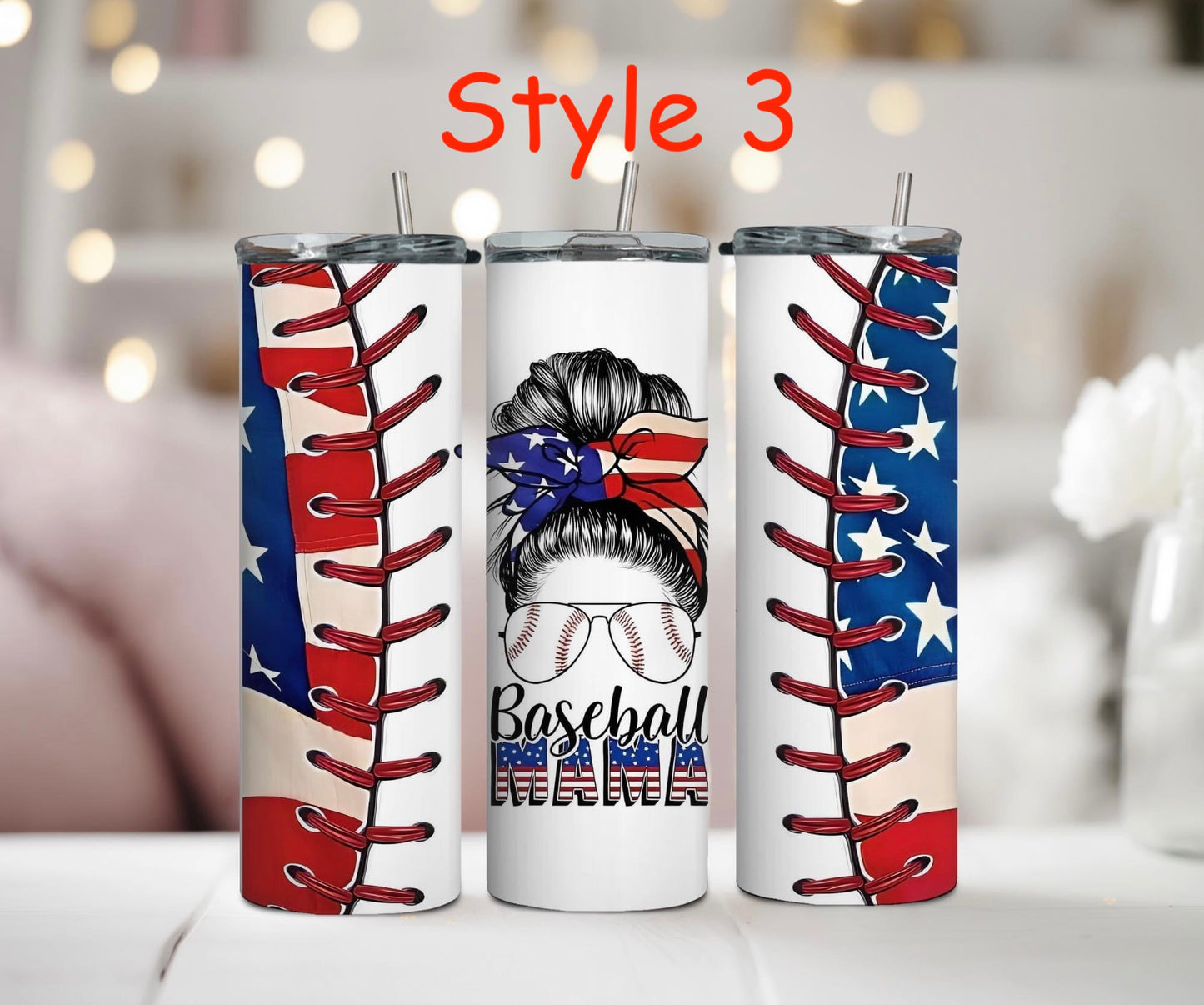 Baseball Tumbler