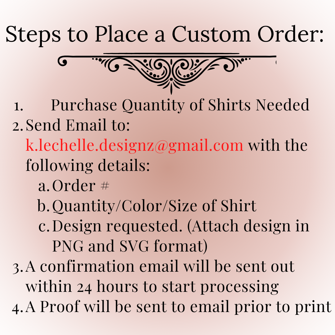 Custom Short Sleeve Shirt (100% Cotton)