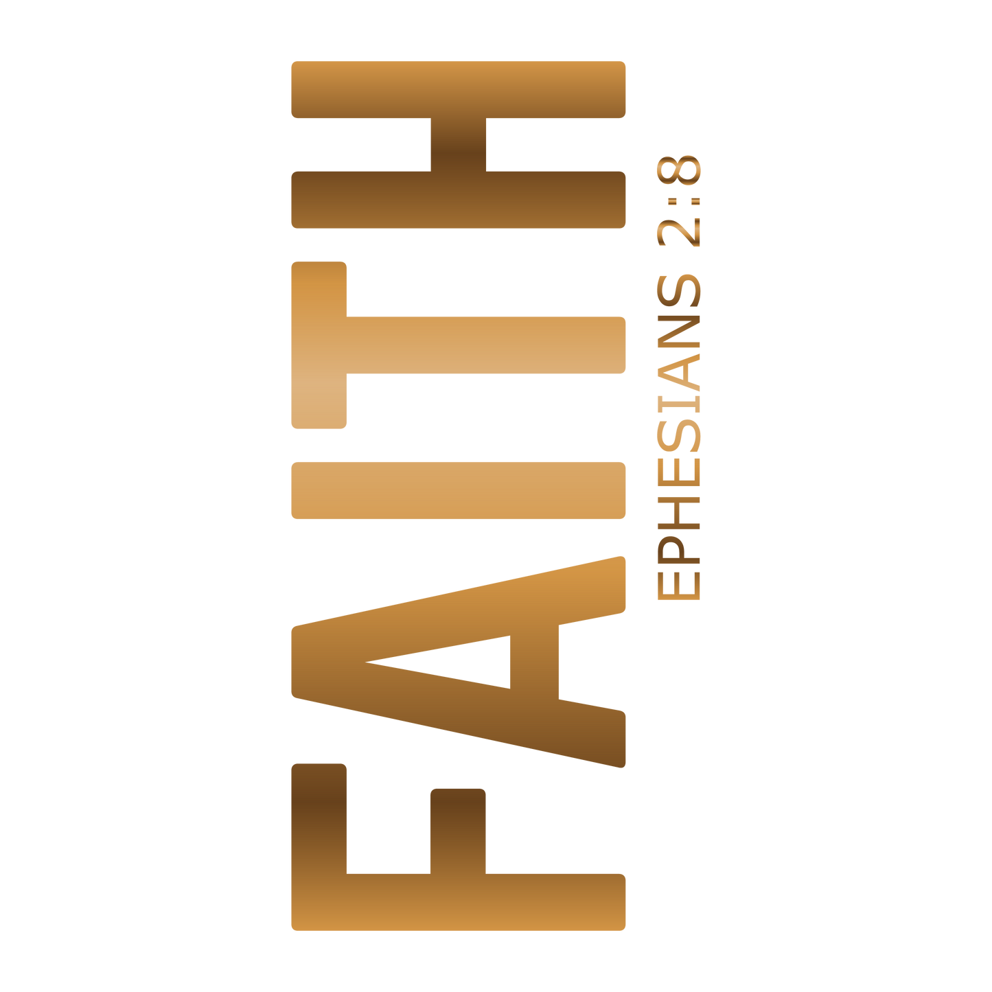 Faith, Chosen, Blessed Stainless Steel Skinny Tumbler
