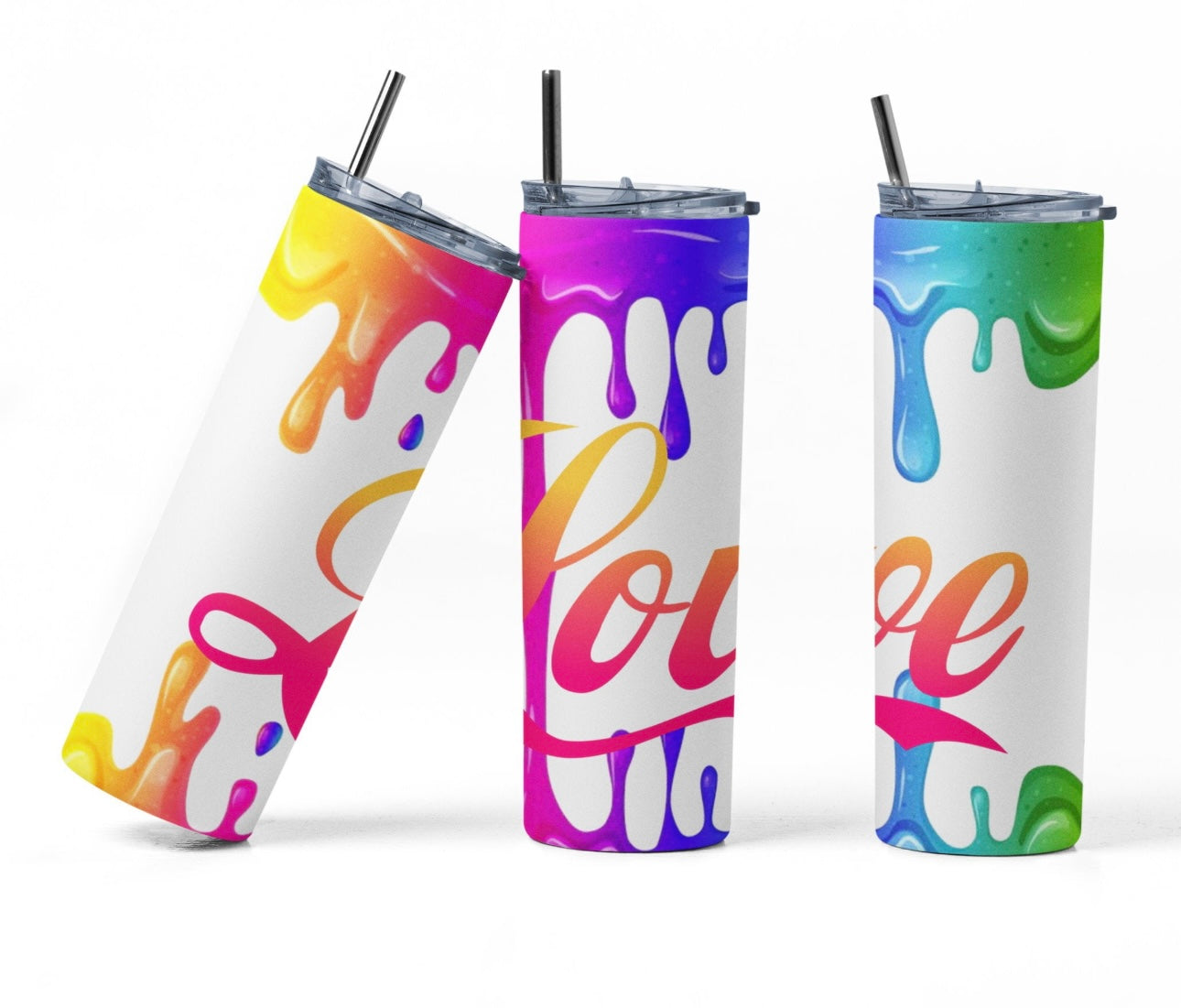 LOVE Stainless Steel Skinny Tumbler