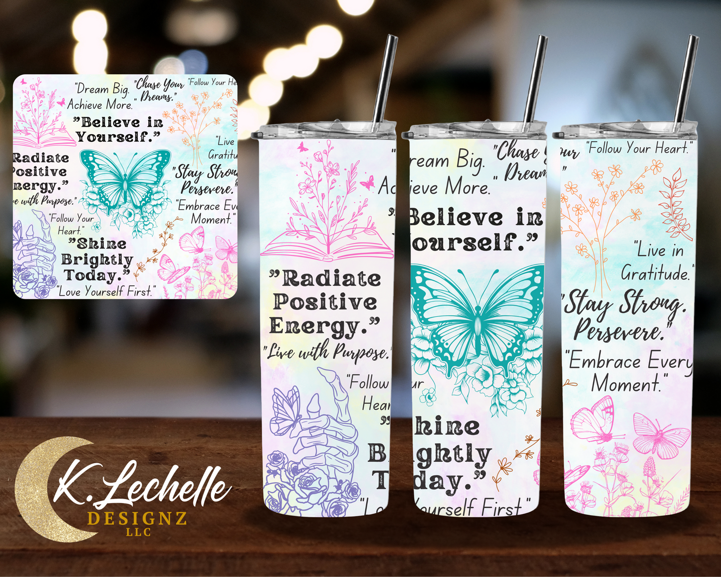 Believe in yourself Stainless Steel Tumbler