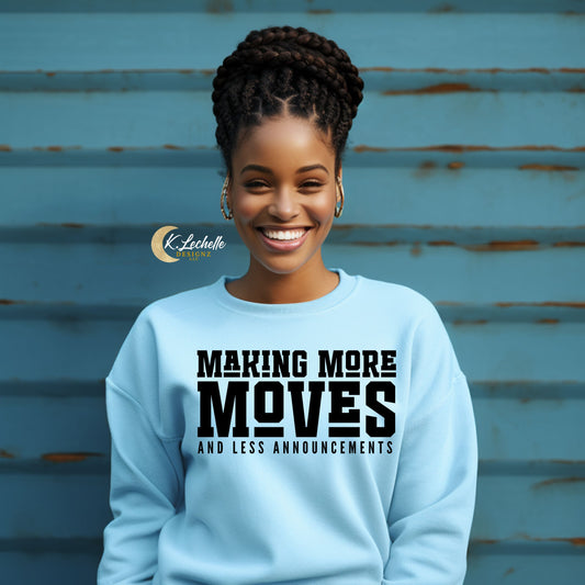 LIMITED EDITION: Making More Moves and Less Announcements