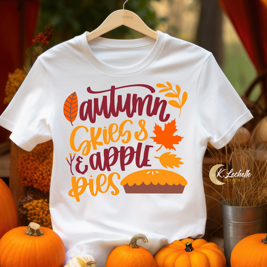 Autumn Skies & Apple Pies Shirt