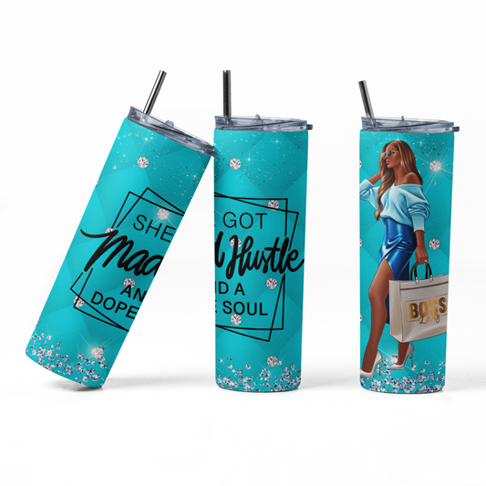 Mad Hustle Stainless Steel Skinny Tumbler